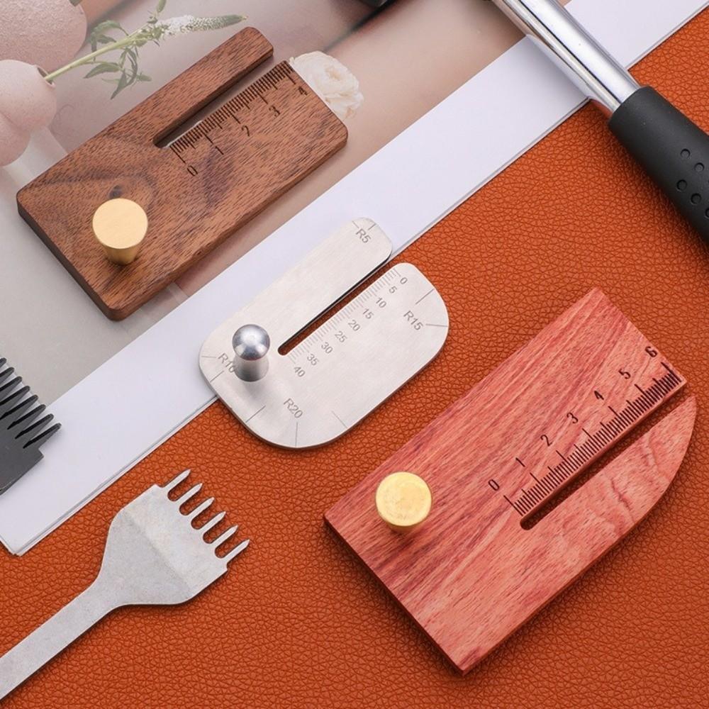 Stainless Steel Leather Cutting Tool DIY Leather Leather Stitching Punch Pull Up Prong Punch