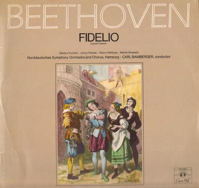 Disque vinyle LUDWIG VAN BEETHOVEN GLADYS KUCHT Fidelio. Version Concert SMSC2662 Salle de Concert 1971 UK Classique Occasion