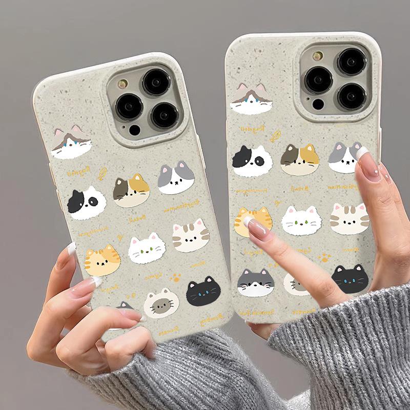 

Kitten Head iPhone 16 Pro/16 Plus/15 Pro Max Case iPhone X/XS
