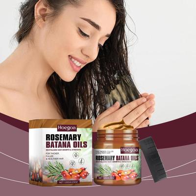 Batana Rosemary Hair Conditioner, Improves Dryness and Frizz, Reduces Split Ends, Nourishes Smooths Hair, Repairs -Women's Gifts