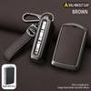 Metal Car Smart Remote Key Case Full Cover Protection Holder Shell for Volvo Polestar 2 Polestar 3 2023 2024 Keyless Keychain