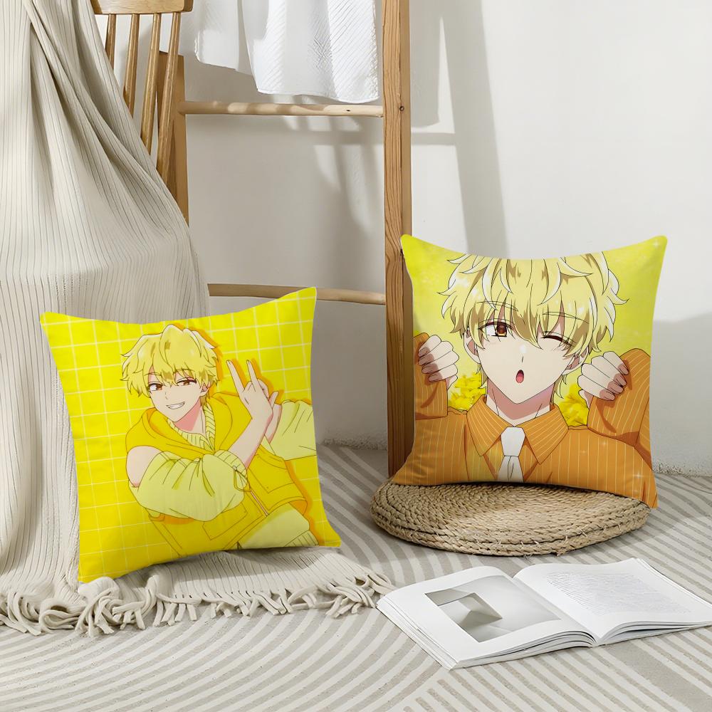 Anime Tamon-Kun Ima Dotchi Cushion Cover Eco-Friendly Odorless Healthy Pillowcase Soft & Comfortable Kid-Safe No Filling