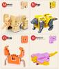 Dinosaur Robot Transformation Toy Set for 6-Year-Olds
