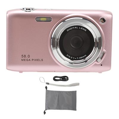 Digitalkamera 2,88 Zoll Bildschirm 58MP 4K HD 16X Zoom Festbrennweite Makro Zeitgesteuerte Fotografie Digital
