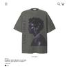 Ve Fun Top Printed Short Sleeve Loose Casual Cartoon T-Shirt High Street O Couple Character Rsize Male Tide