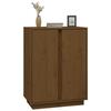 814492 vidaXL Buffet Marron miel 60x35x80 cm Bois massif de pin