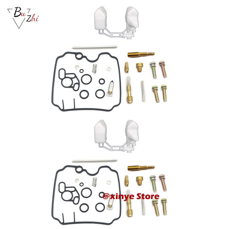 Carburetor Repair Kit Needle Valve Gasket Air Screw Air Cut-off Valve and Float for Yamaha XTZ750 Super Tenere 1989-1997 TDM850