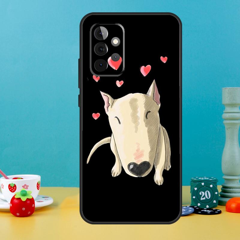 English Bull Terrier Dog Case For Samsung Galaxy A05 A36 A56 A26 A16 A53 A33 A13 A12 A32 A52 A55 A35 A15 A54 A34 A14
