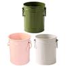 Pen Holder Compact Size Desk Tidy Organizer Iron Material Multi-Use Makeup Brush Tool Decorative Desktop Accessory