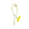 Cute Love Fishbone Backpack Pendant Mobile Phone Lanyard Clip Short Anti-Drop Bold Portable Rope Braided Rope Women'S Model