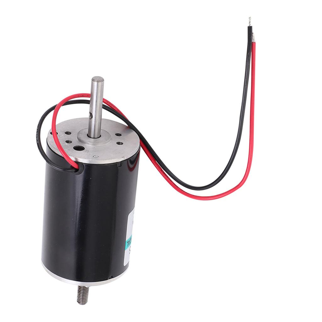 DC Motor HighSpeed 80W Small CW CCW Double Output Shaft Speed Regulation 24V