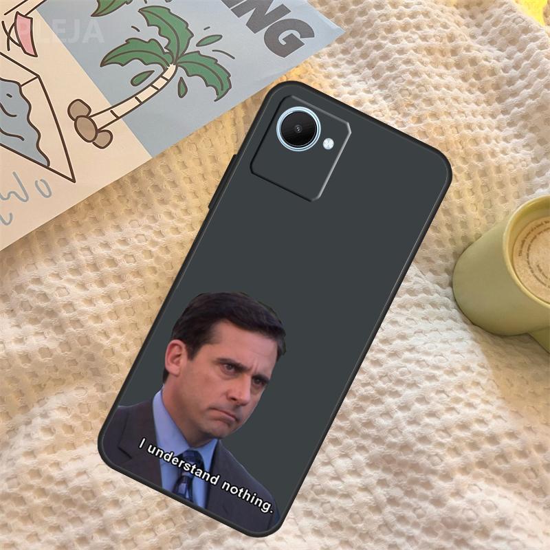 

The Office Michael Scott Case For Realme C55 C71 C67 C51 C75 C63 C61 C65 C53 C35 11 12 13 14 Pro Plus GT6 GT7 15 Pro Realme C31