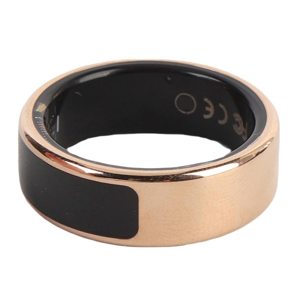 Fitness Tracker Ring mit Displaybildschirm Video Page Turner Kamerasteuerung 50 Meter Wasserdichtigkeit Sma