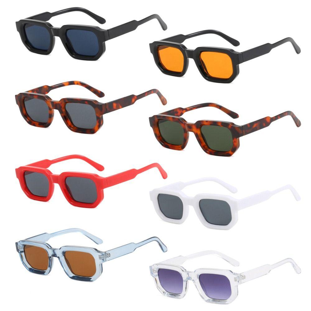 UV400 Protection Small Shades Y2K Punk Sun Glasses Fashion 90s Accessories for Women & Men