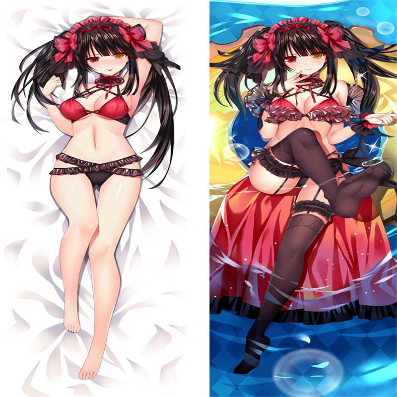 

60x180 см аниме Dakimakura DATE A LIVE наволочка обнимающая наволочка для тела красота Токисаки Куруми наволочка постельное белье наволочка