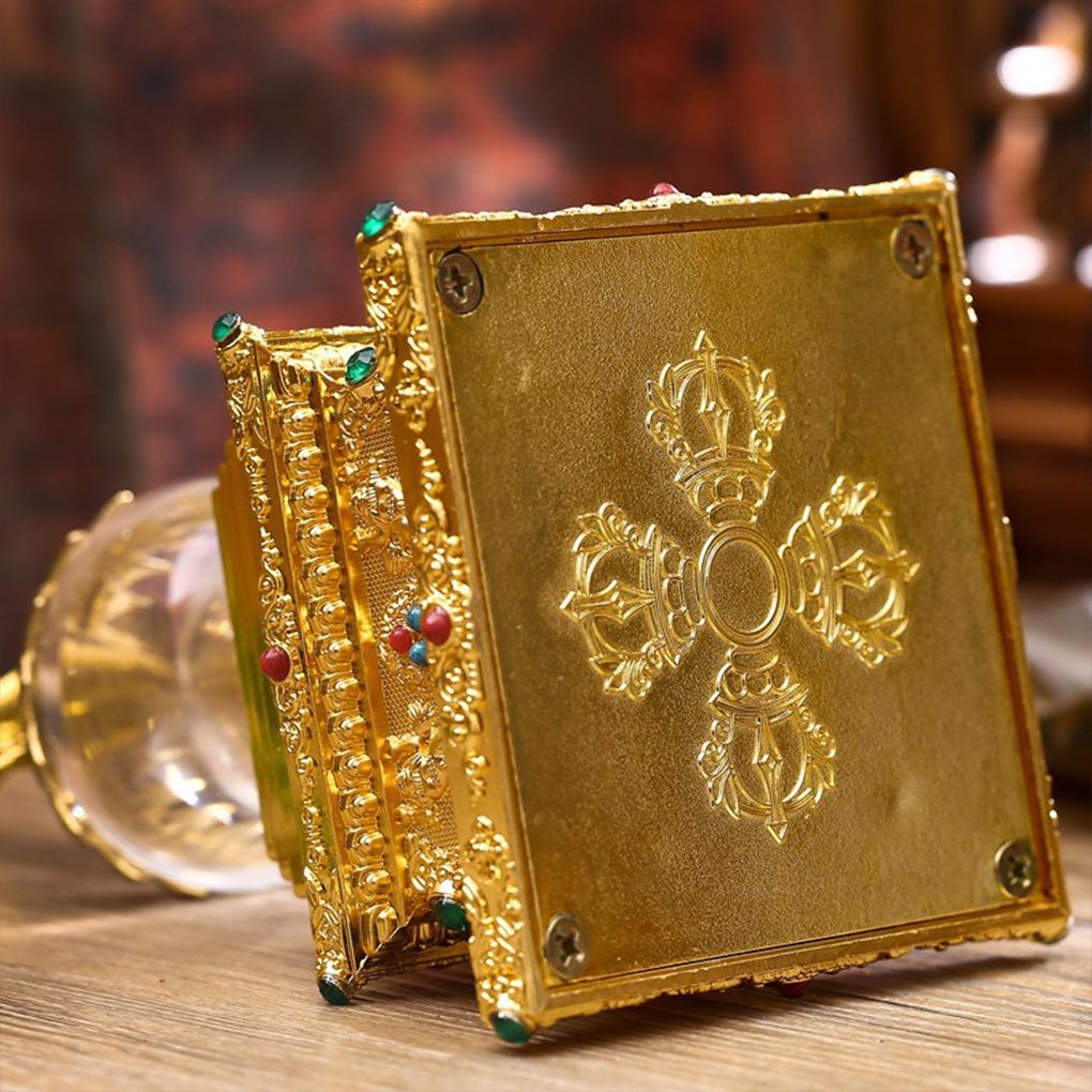 Natural Crystal Buddhist Statue Exquisite Craft And Meaningful Decoration Tibetan Buddhist Statue