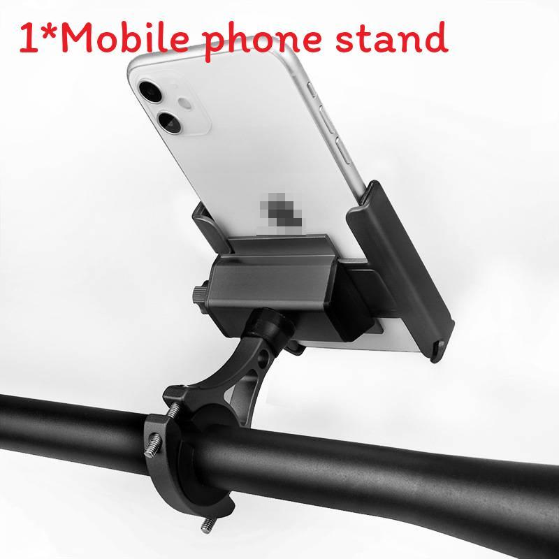 

Aluminum Alloy Bike Phone Holder With Rotatable Mount For Cycling Navigation And Outdoor Use Black