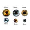 10Pcs/Lot 8-20mm Dragon Eyes Cat Eye Glass Cabochons for DIY Glass Cabochons Jewelry Making Accessories Supplies