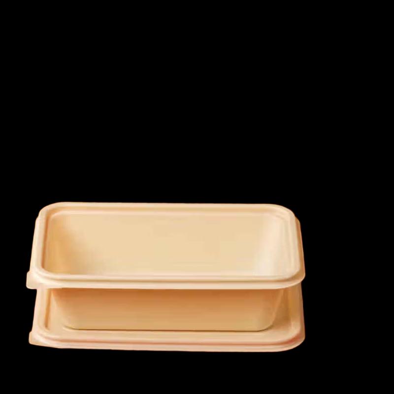 750ml Biodegradable Corn Starch Food Container