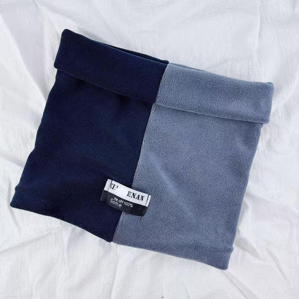 Męski polarowy komin rowerowy w stylu koreańskim - Wiatroodporny i ciepły na jesień/zimę