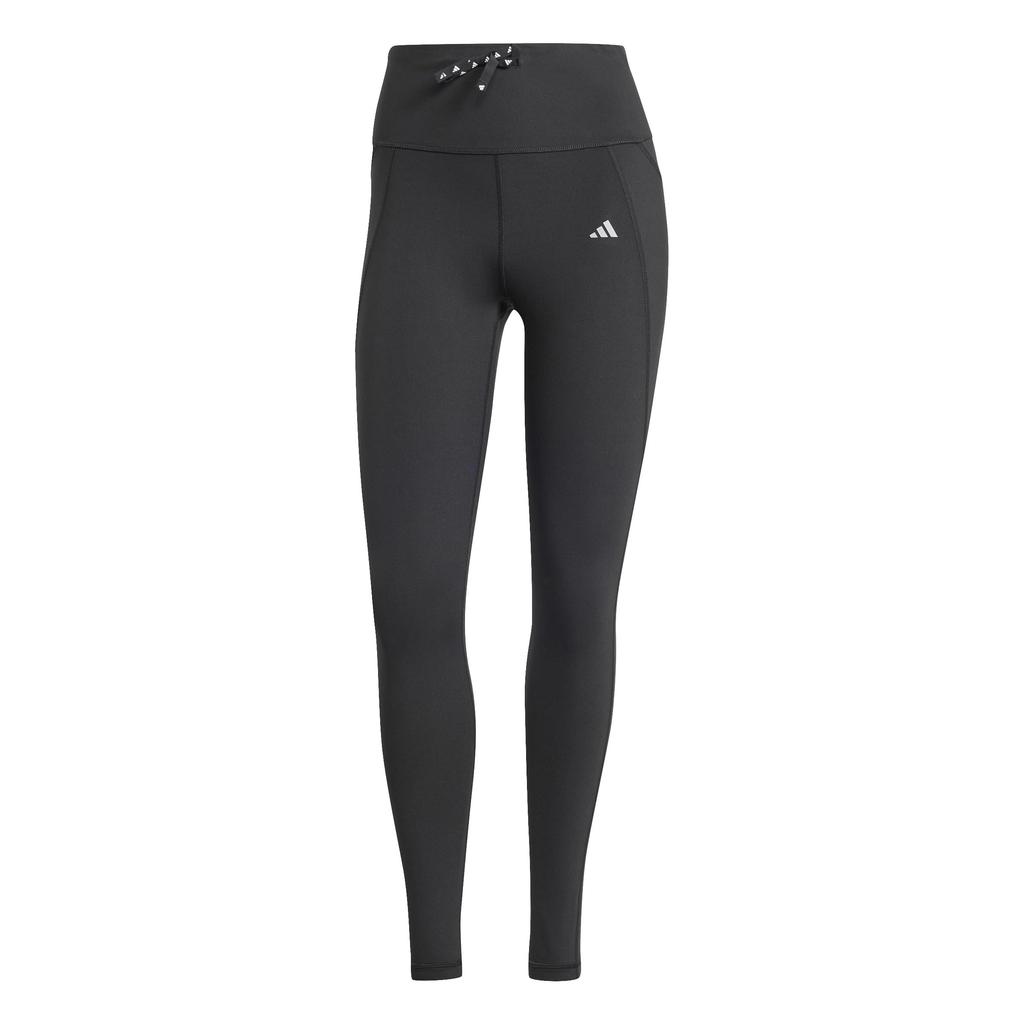 Adidas Running Sports Running Length Black S Tights, Essentials, 7/8 Leggings, NQD32, Women's, (HS5464),