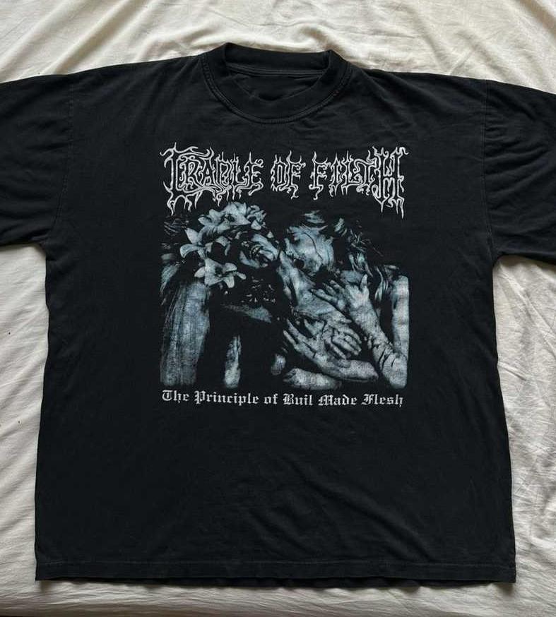 Cradle of Filth The Principle of Buil Made Flesh Unisex S-5XL Shirt MK468 XXXXL