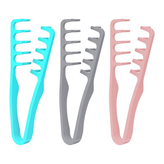 Volumgivende teksturkam bredtannet hårstylingkam røft løft volumverktøy kvinner menn pannelugg skillepleie tilbehør