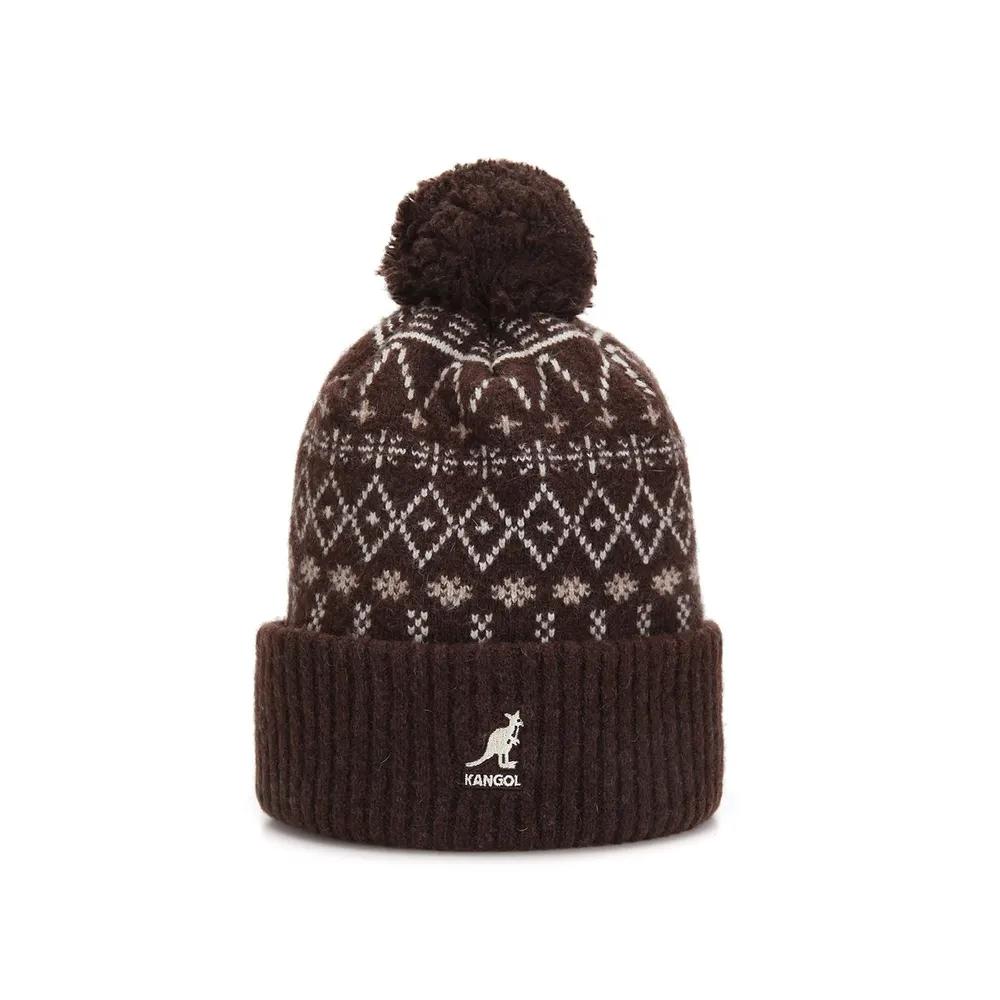 Holiday Pom Pom Beanie 3806 Brown KRFHPO38060 brown