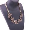 Short Necklace, Female Crystal, European and American Retro Big-name Full Diamond Decorative Collarbone Chain Accessories
