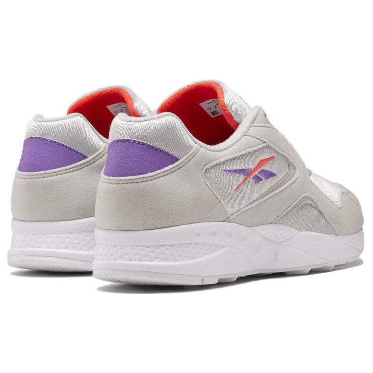 Reebok Torch Hex Comfortable Retro Fabric Synthetic Leather Low Top Running Shoes Women Sneaker Gray DV8580