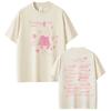 Singer Chiara Oliver La Libreta Rosa Tour T Shirt for Men Women Hiphop Streetwear Oversized Tops 100 Cotton TShirt 01161