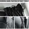 Privacy Curtain Universal Car Divider Between Rear Seat Auto Blackout Sun Shades Side Window Covers Accessories For Travel Camping Nap Sleeping