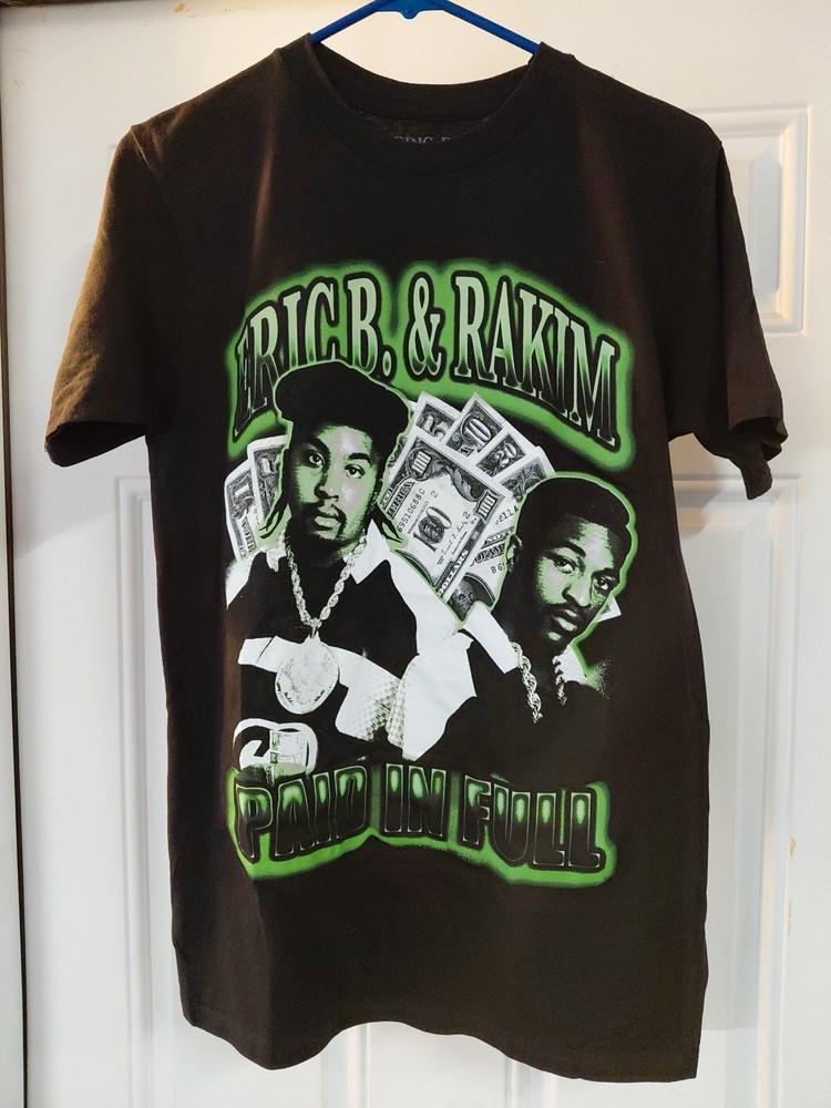 Eric B amp Rakim Paid In Full  TShirt  NWOT Size SMALL Unisex T-Shirt XXXL