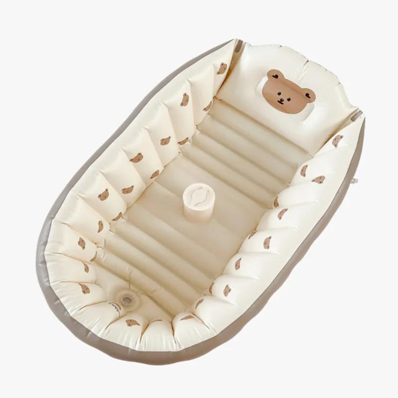 Eco - friendly Material Baby Inflatable Bath Tub, Safe, Comfortable and Odorless