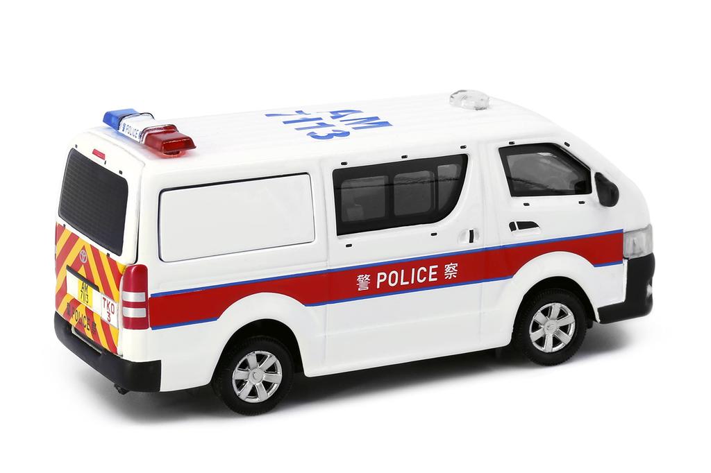 Tiny City No.02 Toyota Hiace Silver Wheels (AM7113)