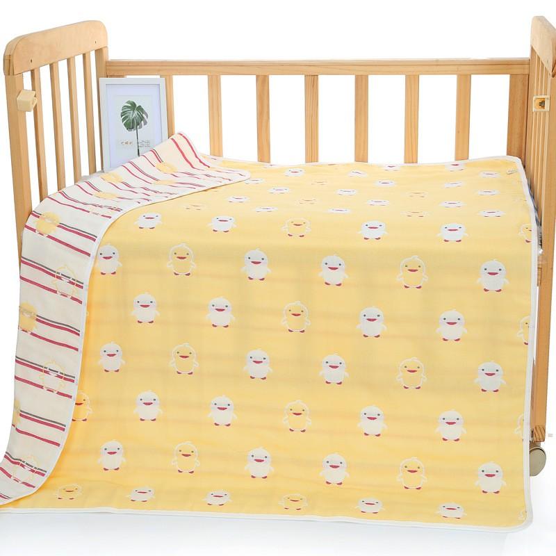 Baby Bath Towel Infant Toddler Blanket Cotton Gauze 6 Layer Muslin Wrap Newborn