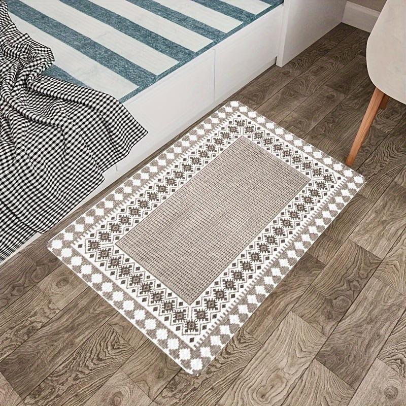 Household Dust-proof and Non-slip Crystal Velvet Floor Mat