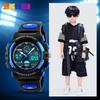Dual Movement Children's Electronic Watch Student Model Multi-function Luminous Waterproof Electronic Watch Led Watch Male