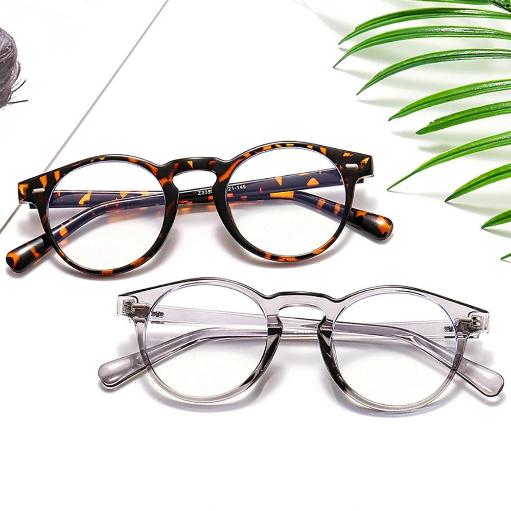Small Size Blue Light Filter Glasses Men Leopard Square Frame Gaming Uv400 Blue Ray Blocking Computer Women Eyeglasses