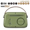 Radio Portable - LEDWOOD - ALMA - FM - Bluetooth - 30W - Vert Olive