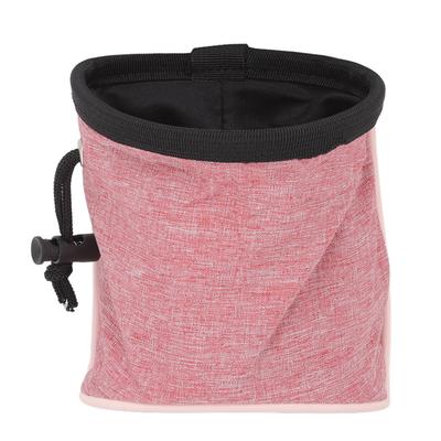 Dog Treat Pouch Collapsible Dog Walking Bag with Built In Poop Bag Dispenser for Travel Walking Outdoor