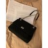 Wandering high-end fashion plaid chain single shoulder crossbody dual-purpose bag women's leisure large-capacity flip women's bag