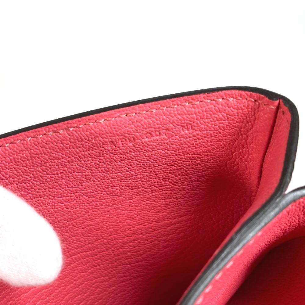 Hermes Opry Clutch Tasche Beutel Klappe Clutch Tasche Chevre Rose azare pink