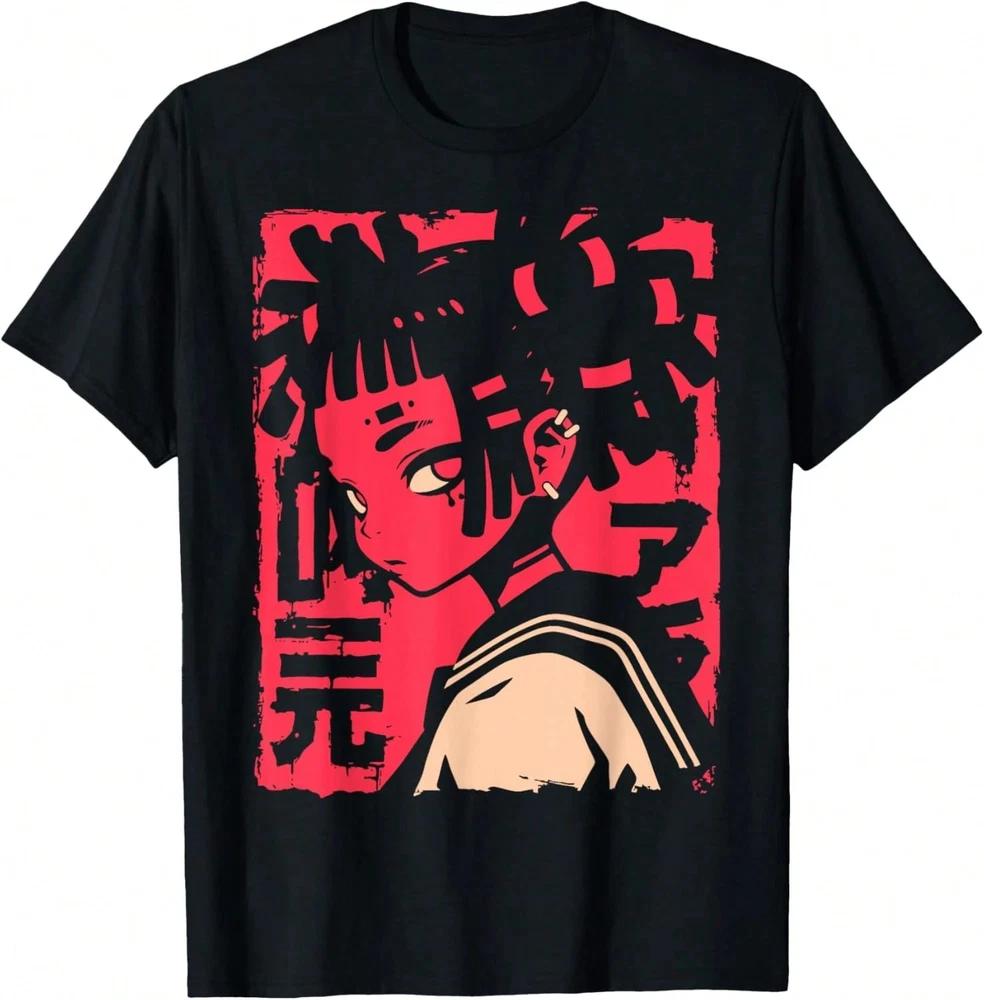 Harajuku Cyberpunk Anime Unisexga Japanese TShirt Unisex S