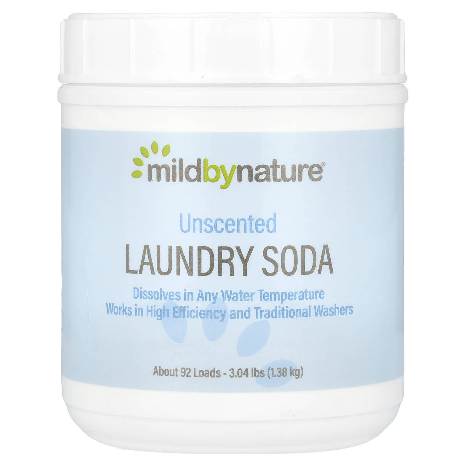 

Washing Soda, Unscented, 1.38Kg(3.04Lbs)
