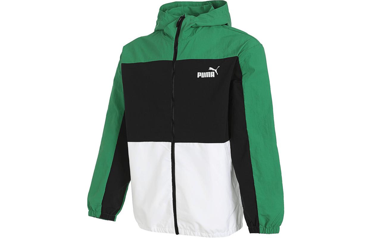 Куртки и пальто PUMA Мужские Зеленый/Черный/Белый 680350-86 2XL