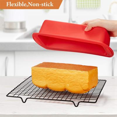 Moule à pain en silicone Moule à pain banane pour gâteaux, pains, pain de viande et quiche faits maison Silicone antiadhésif