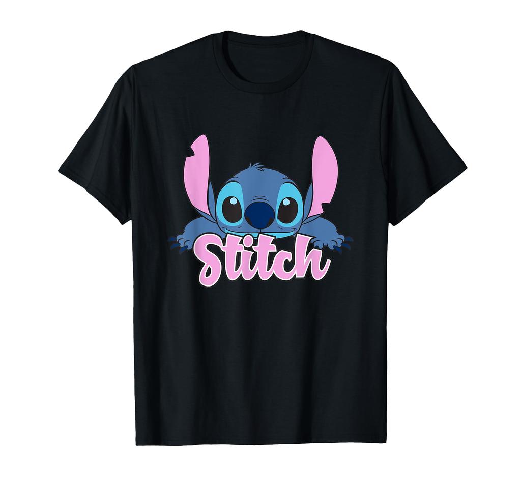 Disney Lilo Stitch Cute Happy Stitch Big Bust Portrait & T-Shirt