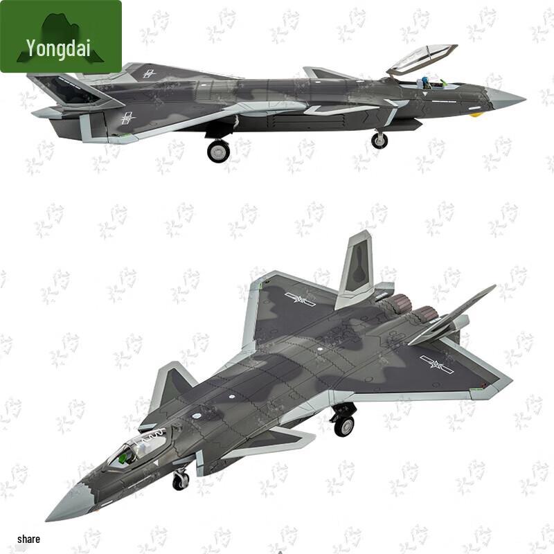 1:72 J-20 Stealth Fighter Alloy Model