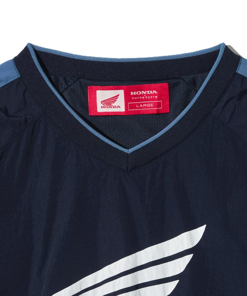 PHYPS MOTORCYCLE Honda Sporty Line Track Nylon Long Sleeve_Navy